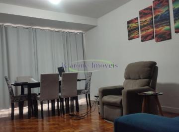 Foto 01 · Venda de apartamento amplo a 1 quadra da praia na Aparecida com 2 dormitórios e 90 m² - Santos/SP