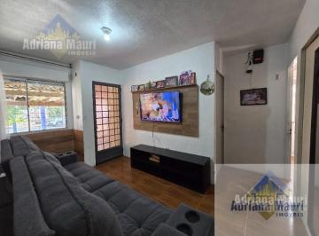 Foto 01 · Casa à venda em Alvorada-RS, Jardim Algarve! 3 quartos, 1 suíte, 2 banheiros, 3 vagas, 76,74 m²!