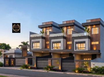 Casa de 3 quartos, Curitiba · Lançamento - Sobrados em Condomínio Fechado com 180 m² com 3 quartos à venda no Água Verde