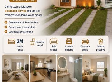 Casa de 3 quartos, Alagoinhas · Alugo casa no Condomínio Acquaville!