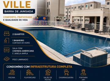 202607201604477222.png · Apartamento para Venda em Jaboatão dos Guararapes, Barra de Jangada, 2 dormitórios, 1 banheiro