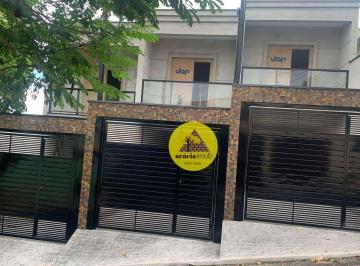88c6ad6b76c13f7bd3102894ce7851031f92678c · Sobrado novo à venda com 3 dormitórios (1 suíte), e 2 vagas, 115m2 - R$ 750.000,00 - Jardim Maristel