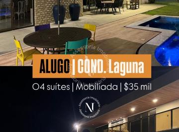 Casa · 4 Quartos · 4 Vagas · Casa Alto Padrão - Laguna