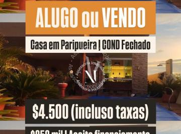 Casa · 300m² · 3 Quartos · 4 Vagas · Casa em Condomínio MOBILIADA