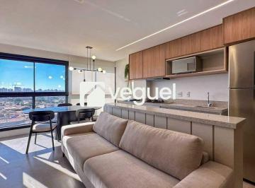 Apartamento · 66m² · 2 Quartos · 2 Vagas · Apartamento mobiliado de 66m² com 2 suítes para alugar no bairro Nova Campinas, Campinas/SP