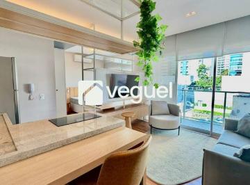 Apartamento · 39m² · 1 Quarto · 1 Vaga · Apartamento de 39m² com 1 quarto, 1 suíte para alugar no bairro Cambuí, Campinas/SP.