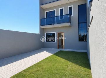 Casa · 80m² · 3 Quartos · 2 Vagas · Sobrado com suíte à venda em Araucária/PR.