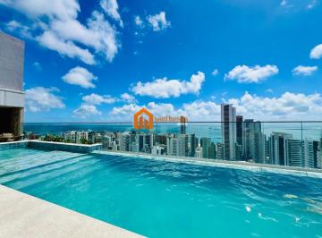 Apartamento · 26m² · 1 Quarto · 1 Vaga · Beach Class Meireles - Studio NOVO Mobiliado