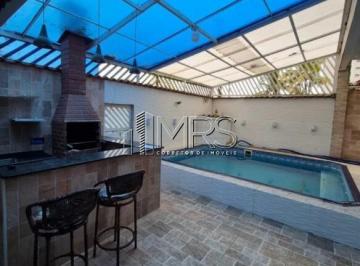 Casa · 366m² · 4 Quartos · 2 Vagas · Espaçosa Casa à Venda em Florida, Praia Grande - 4 Quartos, Piscina