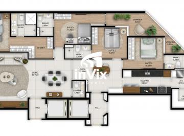 Apartamento · 178m² · 4 Quartos · 3 Vagas · 4 Suítes de 178m² no Ilha Vitória - Viva o melhor aqui!