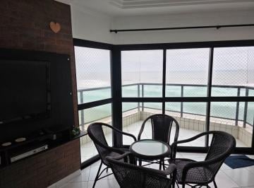Casa de 3 quartos, Praia Grande · LINDO APTO FRENTE AO MAR, VISTA PRIVILEGIADA
