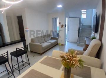 Casa · 80m² · 3 Quartos · 1 Vaga · Excelente Casa Duplex No Condomínio Fechado (ACEITA FINANCIAMENTO)