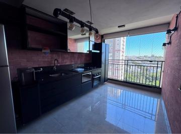 Apartamento · 62m² · 2 Quartos · 2 Vagas · Apartamento mobiliado com 2 quartos para alugar, 62 m² - Condomínio Edifício Lunna - Sorocaba/SP