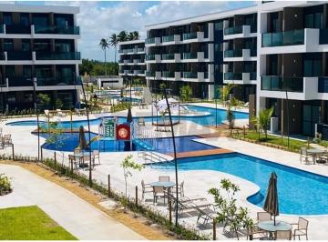 Apartamento · 29m² · 1 Quarto · 1 Vaga · Flat 1 Quarto em Muro Alto | Reformado, Mobiliado e a Poucos Metros da Praia