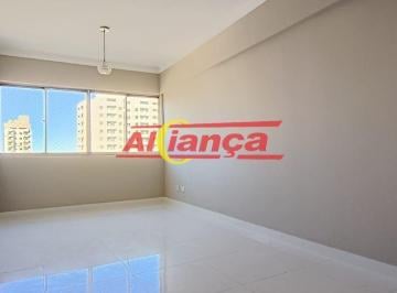 Apartamento · 60m² · 2 Quartos · 1 Vaga · Apartamento com 60m² à locação, 2 quartos e 1 vaga no Centro de Guarulhos/SP