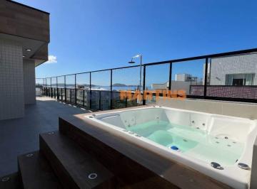 Apartamento · 251m² · 3 Quartos · 2 Vagas · Cobertura Linear vista mar de 3 quartos (1 suíte) disponível para aluguel fixo por R$4.500,00 + taxa