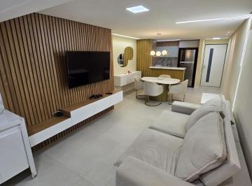 Apartamento · 90m² · 3 Quartos · 2 Vagas · Apartamento 100% Mobiliado para Locação | Edifício Mykonos | Jatiúca