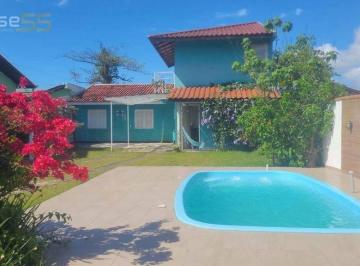 2827af1e41a6fca71db9c0fb5e881ae6dd8f3946 · Casa com 3 dormitórios à venda, 156 m² por R$ 720.000,00 - Barra do Saí - Itapoá/SC
