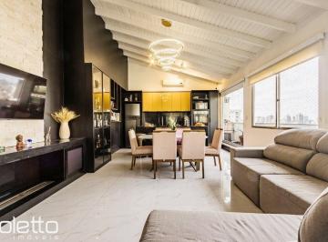 Apartamento · 176m² · 3 Quartos · 1 Vaga · Cobertura de 3 dormitórios à venda em Mont'Serrat, Porto Alegre.
