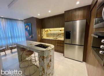 Cozinha · Vista Mar Exclusiva Apartamento 2 suítes 2 vagas