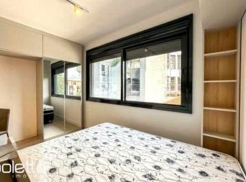 Apartamento · 25m² · 1 Quarto · 1 Vaga · Apartamento estilo LOFT no bairro Mont Serrat mobiliado com vaga