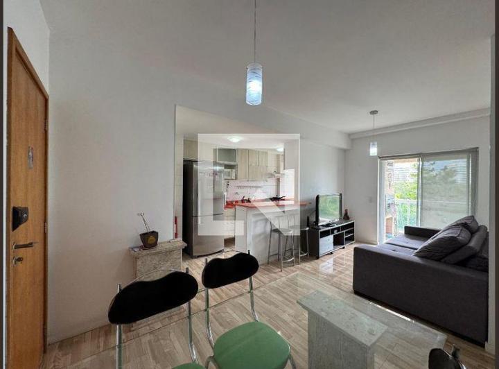 Foto do imóvel - Alugar apartamento mobiliado na Barra da Tijuca com 2 quartos e varanda gourmet
