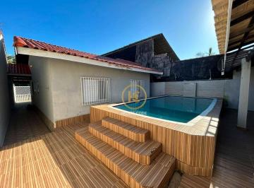 a52e62748614f3e861aacbf597f1edc0bc86b014 · Casa com 3 dormitórios com Piscina 900 metros do mar à venda, por R$ 480.000 - Estância São José - P
