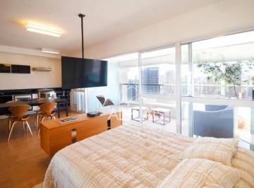 Quarto integrado a cozinha · Apartamento com 1 quarto para alugar, 58 m²- Pinheiros - São Paulo/SP