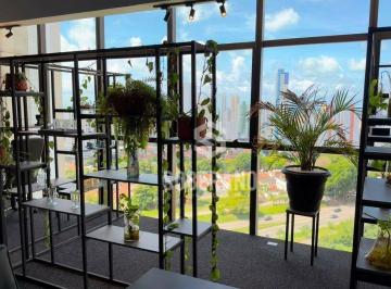 ce98491f3d2aafaaac17436567180da4da44ce5a · Sala Mobiliada - Andar alto, com vista mar para locação, 74 m² - João Pessoa/PB
