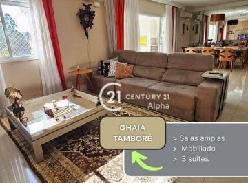 324d927c6d270cbbb55d688beed295906b4fa951 · Apartamento com 3 dormitórios para alugar, 158 m² por R$ 15.184,00/mês - Tamboré Polo Empresarial - 