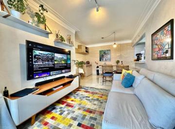 Foto 1 · Apartamento 3 quartos com 2 vagas com vista mar mobiliado no Cantão do Forte