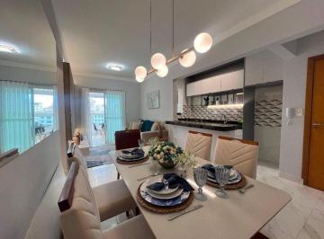 Foto 1 · Apartamento mobiliado em Praia Grande com vista mar