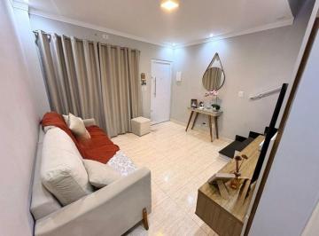Foto 1 · Sobrado com 2 dormitórios à venda, 55 m² por R$ 320.000,00 - Tupi - Praia Grande/SP