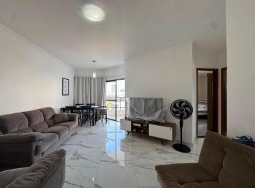 Foto 1 · Apartamento 1 quarto mobiliado com 1 vaga de garagem e varanda no Canto do Forte em Praia Grande