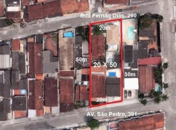 Foto 1 · Terreno à venda, 1.000 m² 20 x 50 por R$ 2.800.000 - Aviação - Praia Grande/SP