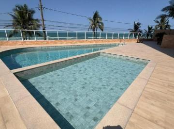 Foto 1 · Apartamento em Vila Atlântica – Mongaguá | 2 Quartos (1 Suíte) | 71m² | Varanda Lateral | Prédio Fre
