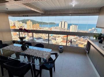 Foto 1 · Apartamento Mobiliado com Vista Mar, 3 Suítes e 3 Vagas no Boqueirão – Praia Grande
