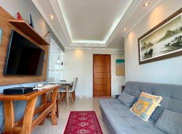 Foto 1 · Apartamento 1 Quarto Mobiliado com Vista Mar à Venda – Aviação, Praia Grande