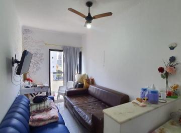 Foto 1 · Apartamento 1 Dorm, Sala Ampla com Sacada, Cozinha Arejada e 1 Vaga – Canto do Forte