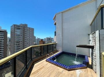 Foto 1 · Cobertura duplex 3 quartos com piscina privativa e vista mar na Aviação, Praia Grande/SP