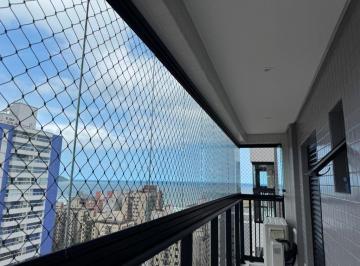 Foto 1 · Apartamento 2 dormitórios mobiliado com vista mar e 2 vagas privativas no Canto do Forte em Praia Gr