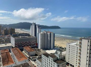Foto 1 · Apartamento 2 quartos mobiliado com 2 vagas e vista mar no Boqueirao em Praia Grande