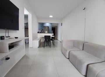 Foto 1 · Apartamento com 2 quartos mobiliado com churrasqueira a carvão no Boqueirão em Praia Grande