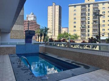 Foto 1 · Apartamento 2 Quartos com Suíte + Sacada Gourmet no Caiçara em Praia Grande | 2 Vagas | Lazer Comple