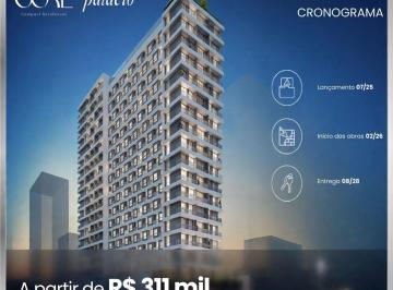 Apartamento de 1 quarto, Curitiba · Apartamento de 23 m² com 1 quarto à venda no Centro R$ 311.000 em obras entrega em agosto 2028