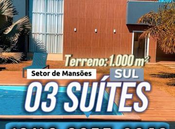 Casa de 3 quartos, Samambaia · Elegância e Espaço: Casa Luxuosa com 4 Quartos. Living Integrado à Cozinha Agende: 61.99957.3046