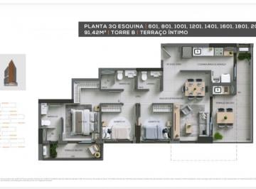 Apartamento de 3 quartos, Águas Claras · RUA 25 SUL - 03 QUARTOS - 01 SUÍTE - LAZER - 02 VAGAS - CANTO - PRÓX AO METRÔ - VARANDA
