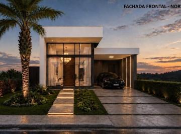 Casa · 107m² · 3 Quartos · 1 Vaga · Casa em condomínio com 107 m², 3 dormitórios, sendo 1 suíte, ambientes integrados, piscina e churras