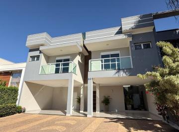Casa · 310m² · 4 Quartos · 9 Vagas · Sobrado com 4 suítes para locação, 310,59 m² - Jardim Residencial Dona Lucilla - Indaiatuba/SP