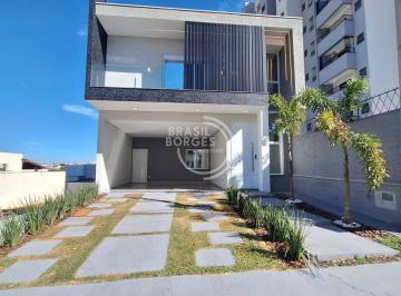 Casa · 278m² · 2 Quartos · 4 Vagas · Sobrado de Alto Padrão à Venda no Condomínio Santinon | 3 Pavimentos, Área Gourmet e Vista para Área